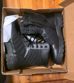 Mens Brand New Response Gear Tactical Service Boots Sz 10.5 Wide