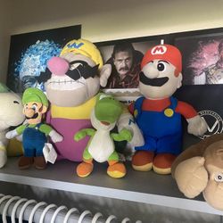 Mario Plushies