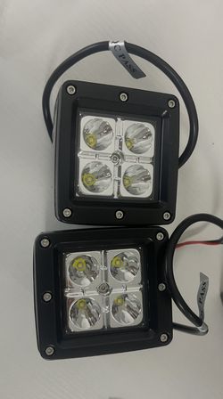 White LED Pod Fog Lamps – 2015–2019 GMC Sierra 2500/3500HD