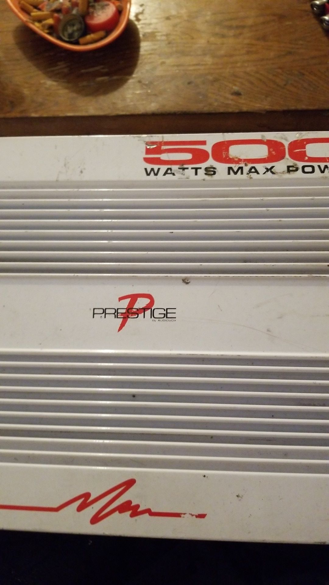 PA- 460 4~3~2 channel amp 500 watts Prestige