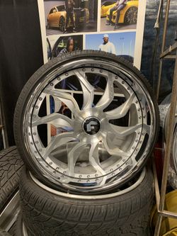 24 Forgiato Wheels Rims Tires Charger Chrysler $4000