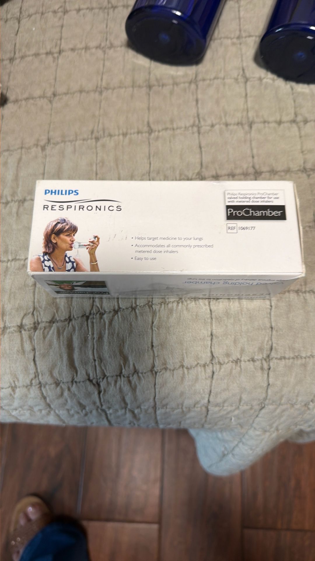 New Valved Holding Chamber Respironics Philips