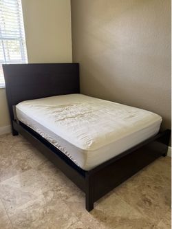 TWO full size beds w/ mattress, box spring and frame