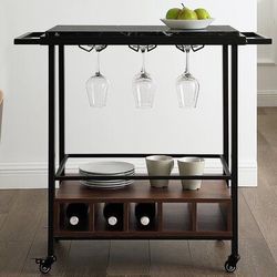 Bar Cart With Wheels 