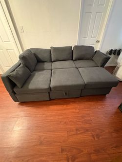 Couch with storage!