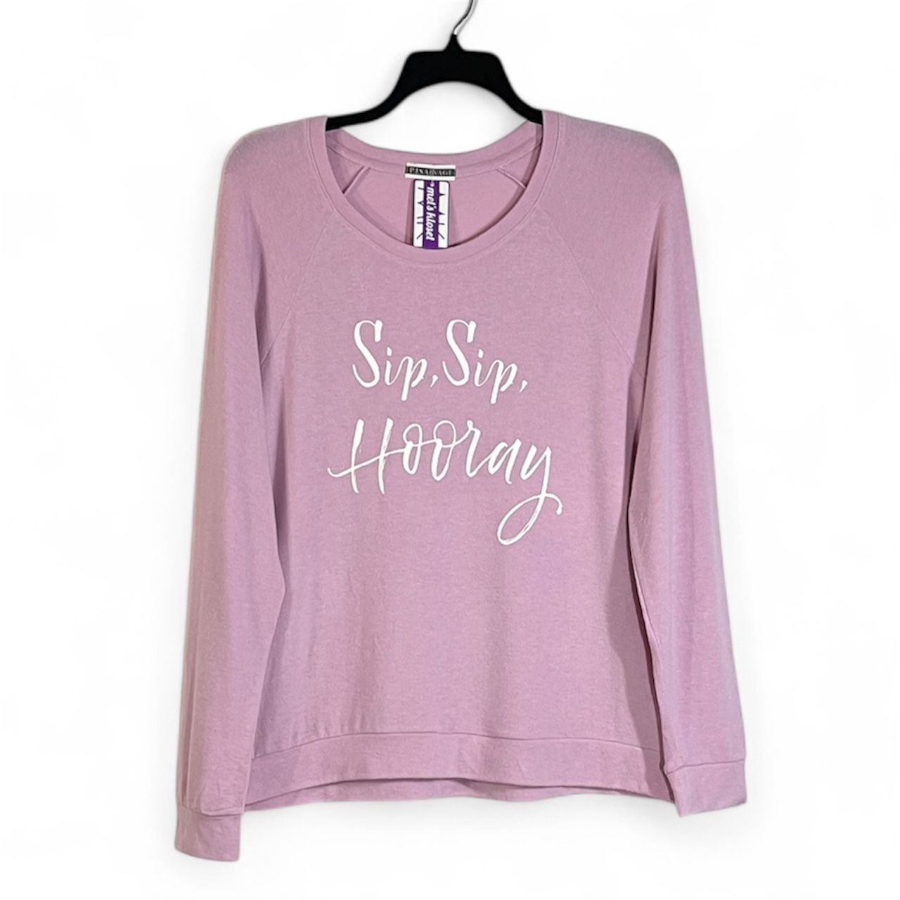 Women’s Lavender Long Sleeve Top Size XL