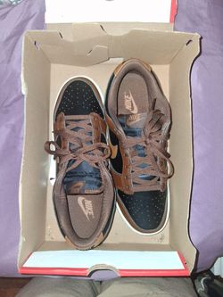 Nike dunks low retro black/British tan-cacao wow noir/tan anglais