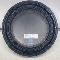 Alpine S-W12D2 12" Dual 2-Ohm Subwoofer