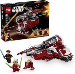 LEGO Star Wars: The Clone Wars Ahsoka's Jedi Interceptor Spaceship Building Toy
