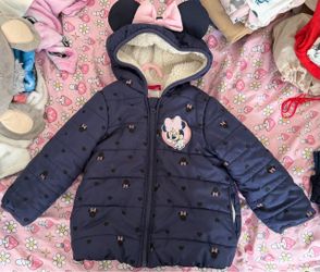 Minnie Mouse Toddler Puffer Jacket