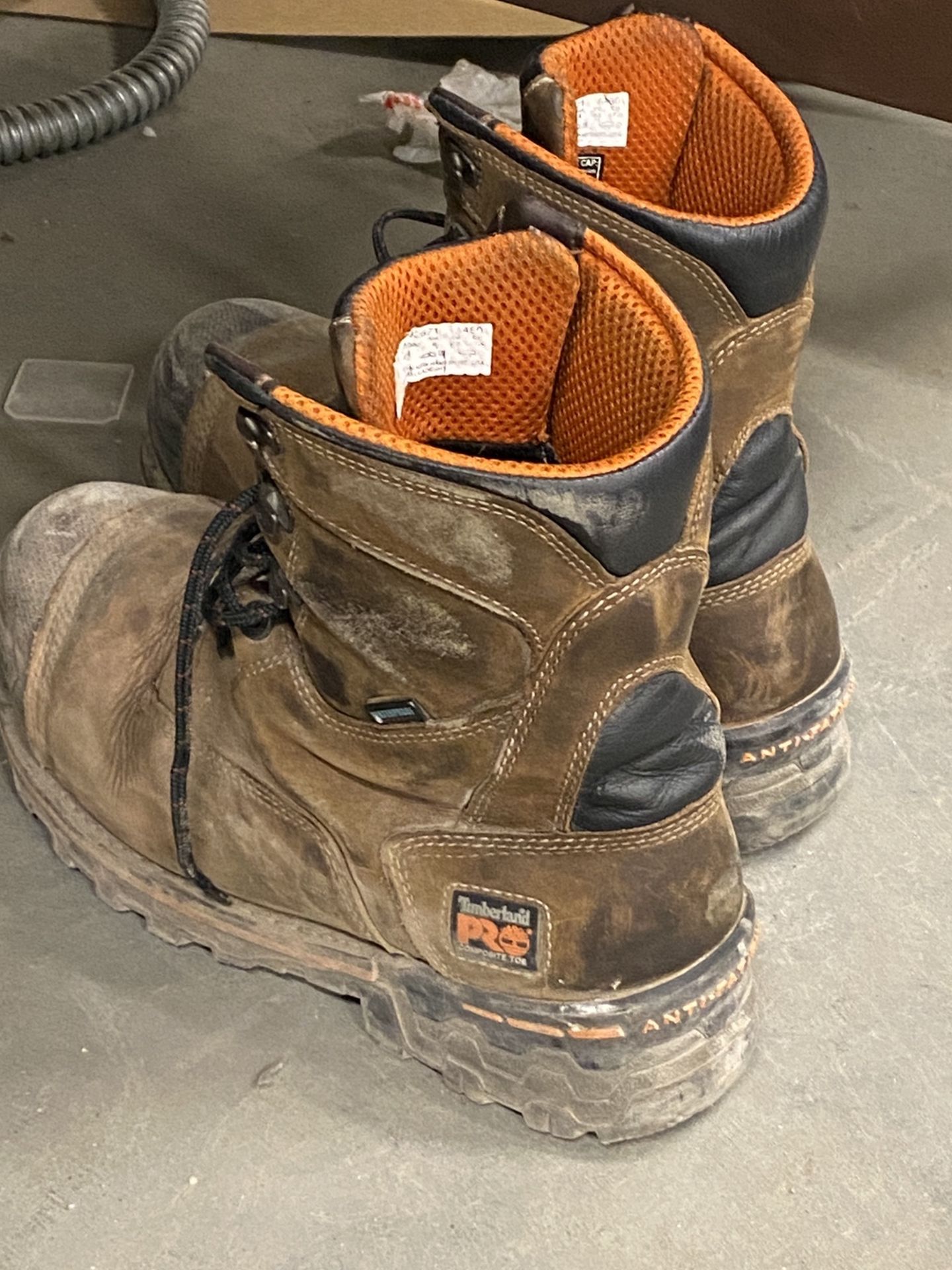 Slightly Used Timberland Pro Boots For Sale