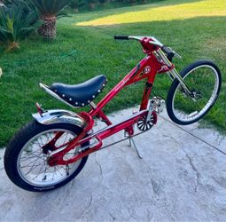Adult Schwinn StingRay Orange County Chopper Bicycle