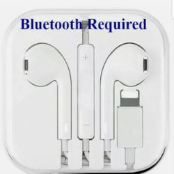 2PC....Wired Bluetooth Earphones Headphones Compatible With iPhone 12 Mini 11 Pro Max XR XS 8 7 Plus SE