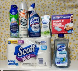 Household Cleaning Supply Bundle all for $25.00