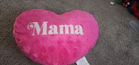 Mama pillow (heart shaped)