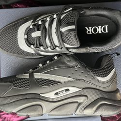 Black Dior B22 Men’s Reflective Mesh