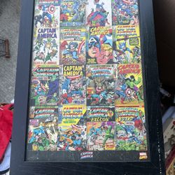 Marvel Comics Captain America Super Hero Decorations