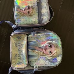 Disney Frozen Backpack & Lunch bag Set 
