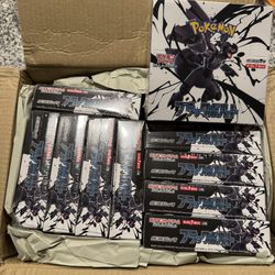 Japanese Pokemon Cards Black Bolt Box 