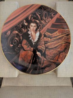 ristine Vintage 1991 "Waiting for Rhett" Collector Plate - Full Complete Boxed Set