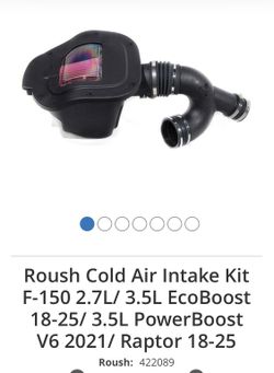 Replacement Cover For Roush Cold Air Intake Kit