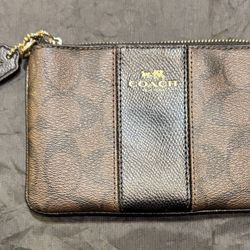 Coach Zipper Wallet - $25