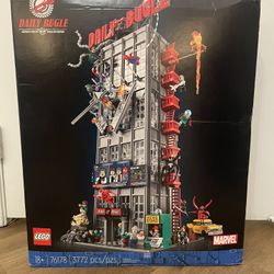 LEGO Super Heroes: Daily Bugle (76178) New Open Box Retired, All Bags Sealed! Damaged box 