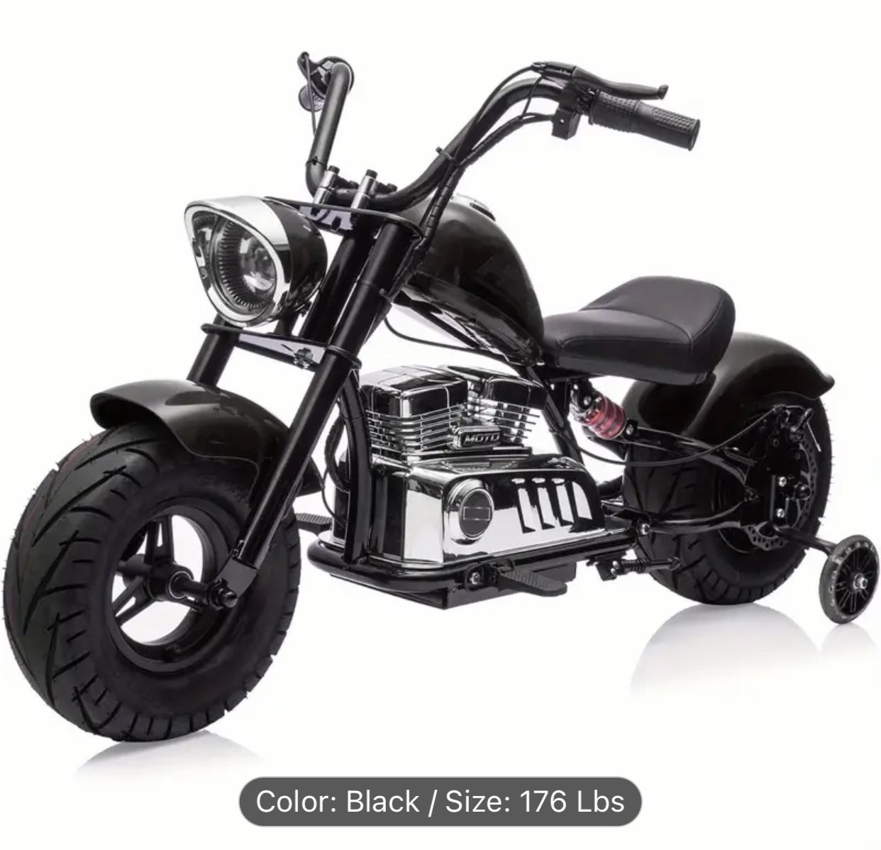 Kids Electric Motorcycle Chopper Harley . Great Outdoor Fun