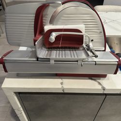 Berkel Meat Slicer Red Matte 250 9.5 in