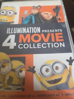 Illumination 4 Movie Collection DVD Set