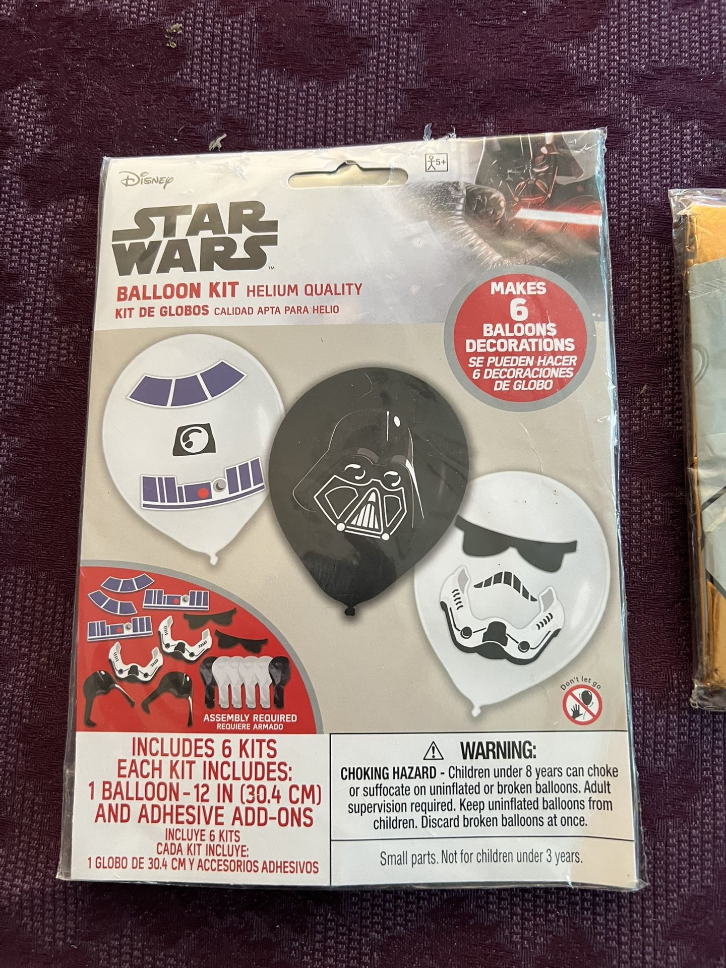 Star Wars Helium Balloon Kit