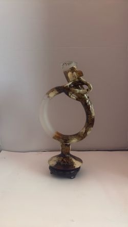 Sculptural piece of Art glass