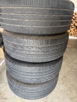 Set of 4 Used All-Season Car Tires