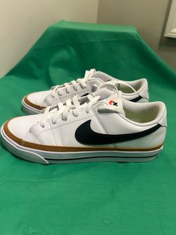Nike Womens Court Legacy White Casual Shoes Sneakers Size 8