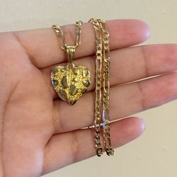Cadena Y Dije  Nugget 