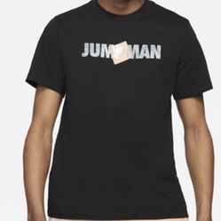 JORDAN MEN JUMPMAN CLASSICS TEE (BLACK / WHITE)