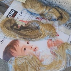 Multi Color Blond Faux Hair Extensions 5$ All Of It