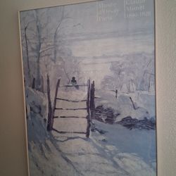 Original 1986 French Claude Monet Painting Exhibition Poster