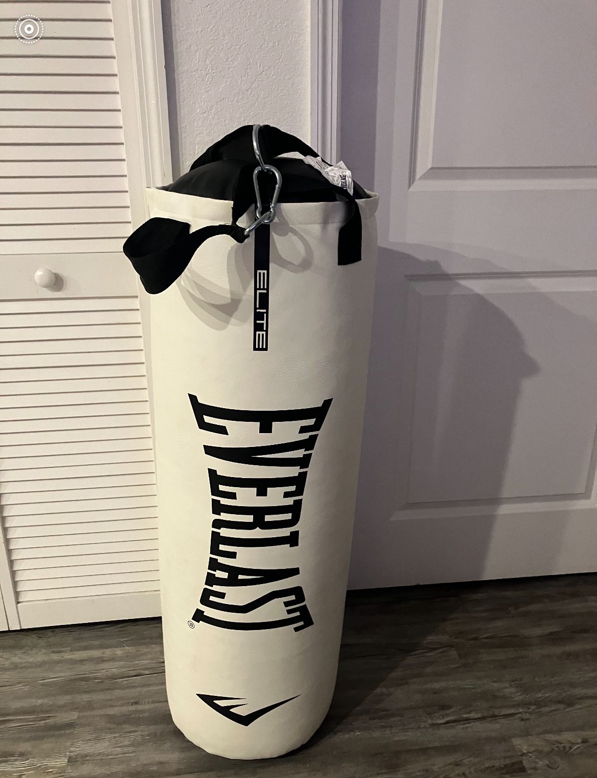 Everlast punching bag set 90lb