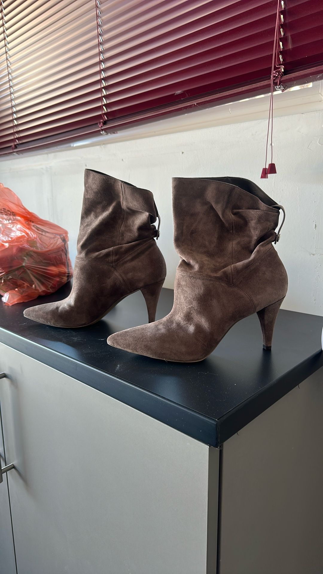 Suede Boots 