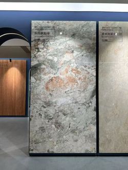 Four seasons pink green slab artist series