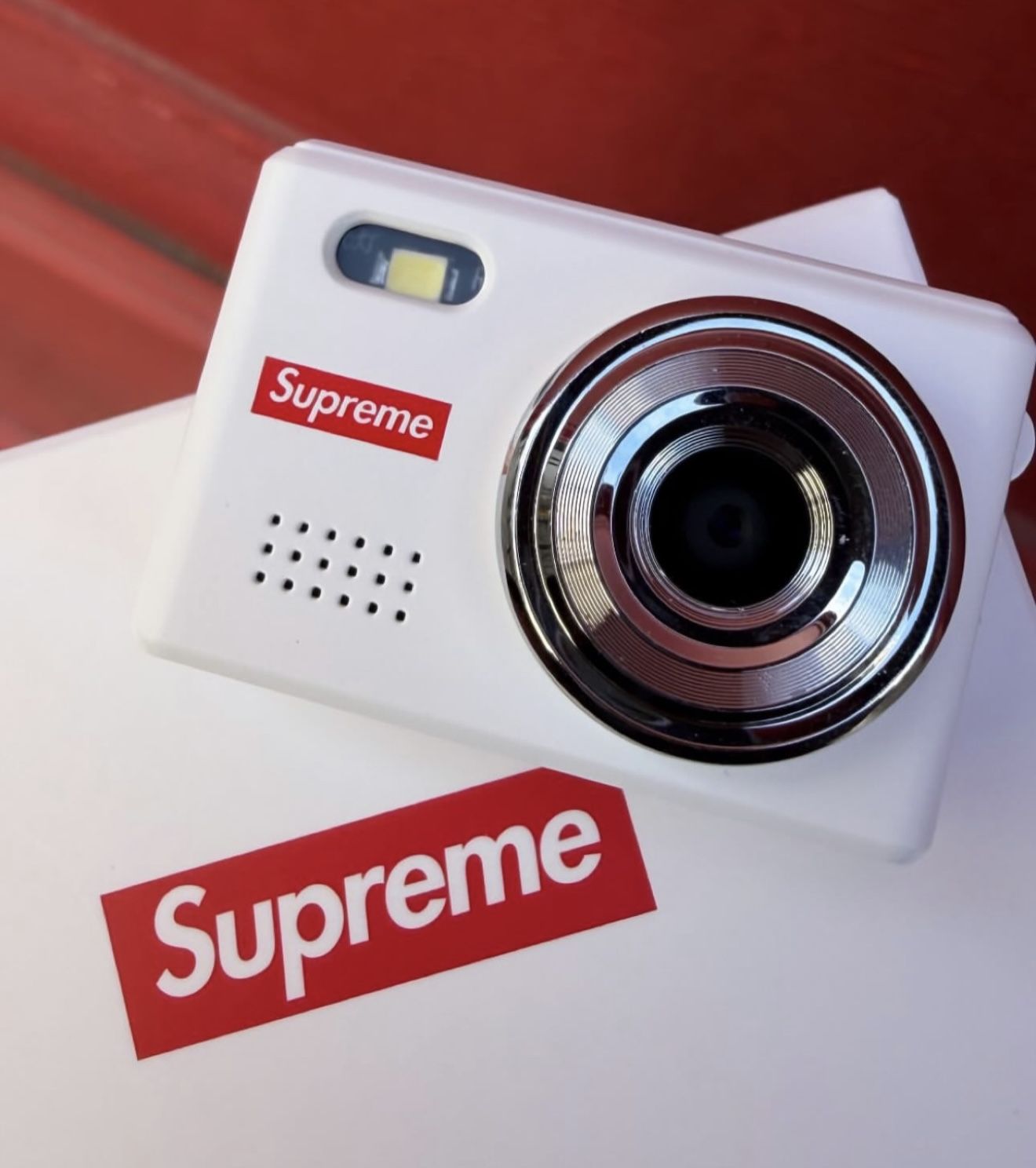 Supreme Digital Camera Keychain