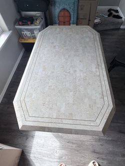Vintage dining table for 6.