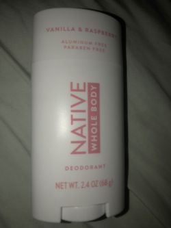 Native whole body deodorant
