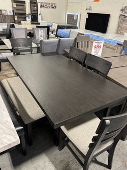BRAND NEW DINING SET (table and chairs)!! SHOP NOW - PAY LATER!! NO CREDIT CHECK FINANCE AVAILABLE!!