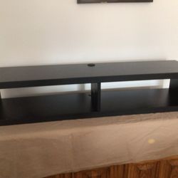 Like New Black wall entertainment Tv & Gaming & Music Storge
