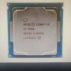 Intel Core i5 7500, 3.4ghz For PC (picture from google) Willing To Go A Little Lower