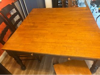 Large dining table/set!