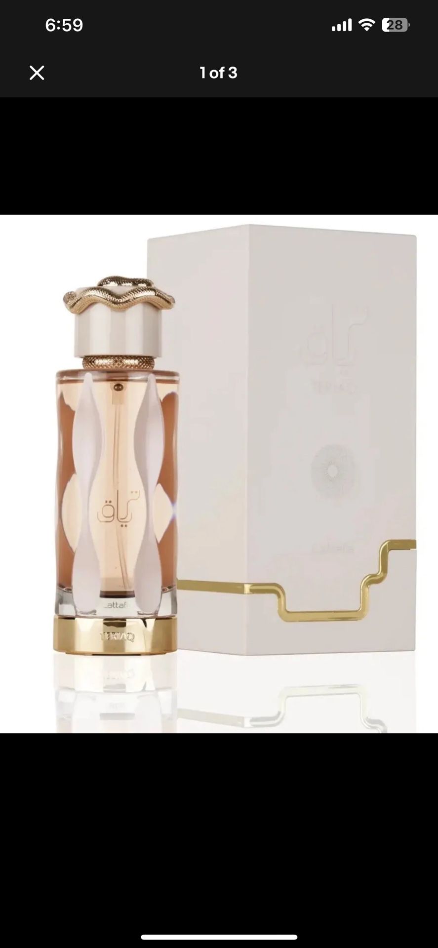 LATTAFA TERIAQ Women’s Perfume Fragrance 3.4 oz Boxed