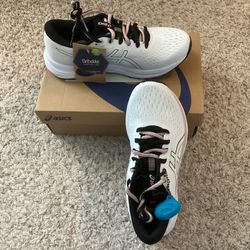 (NWT)ASICS Gel-Excite 7 Running Shoes-White/Pink-(perfect Valentine’s Day Gift)